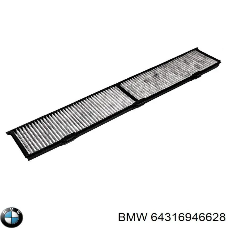 64316946628 BMW filtro habitáculo