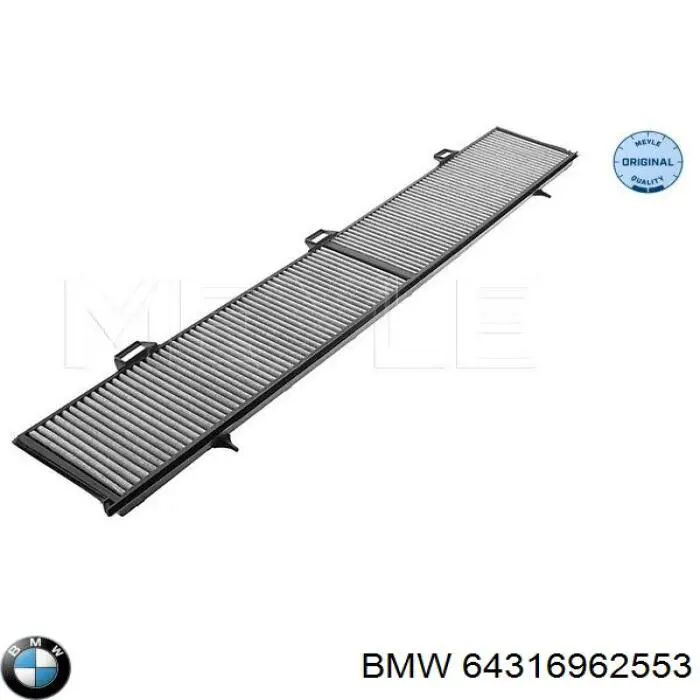 64316962553 BMW filtro habitáculo