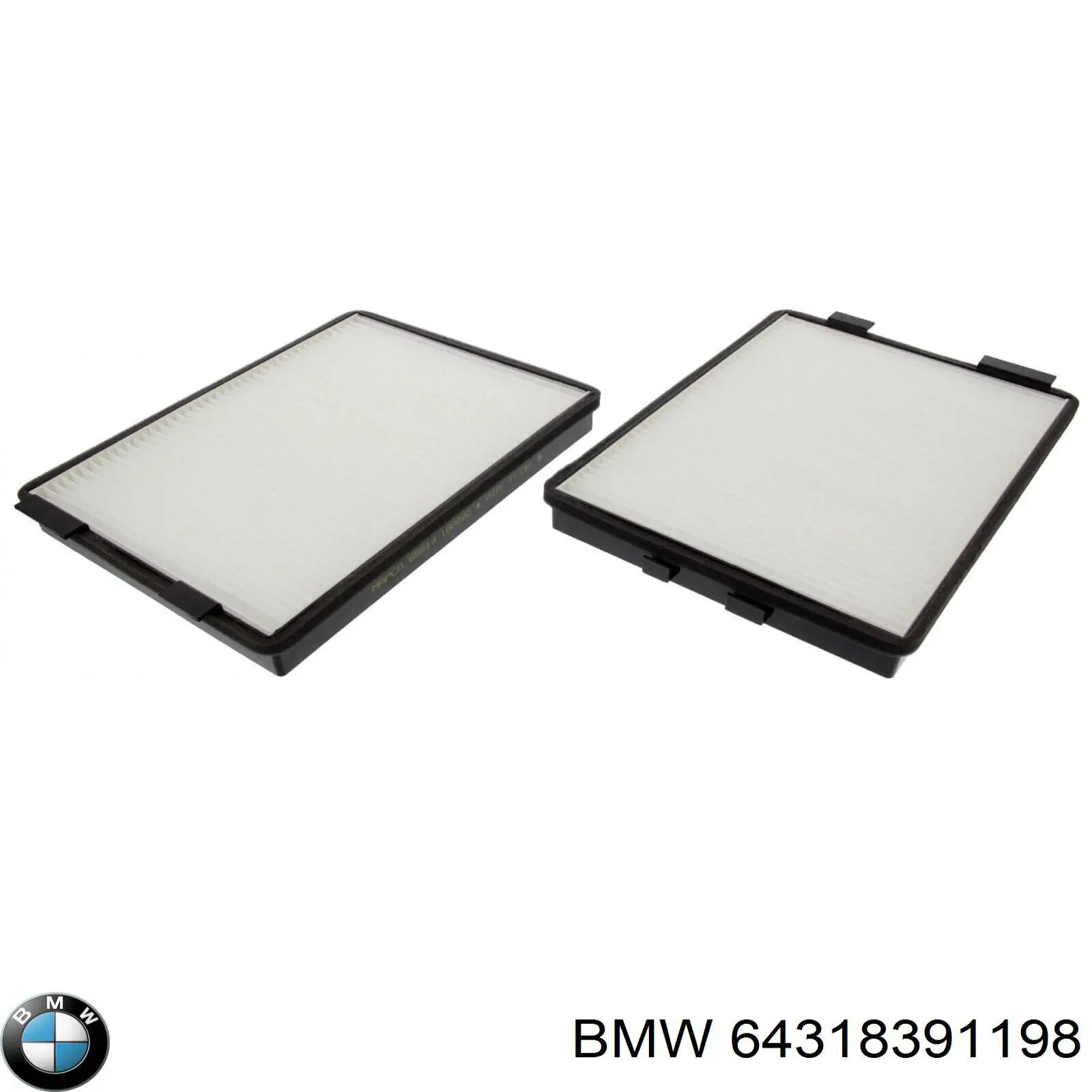 Filtro de habitáculo 64318391198 BMW