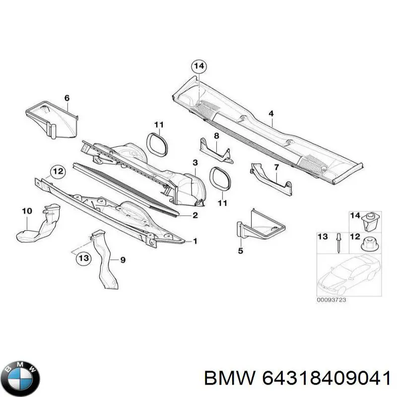 64318409041 BMW