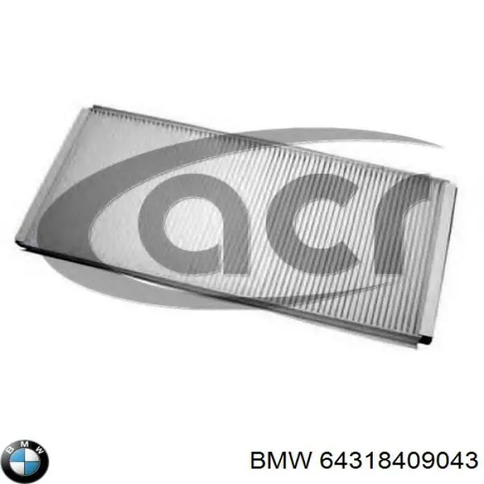 Comprar 64318409043 BMW Filtro de aire del habitáculo