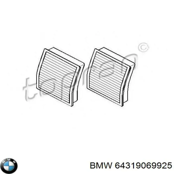 64319069925 BMW filtro de habitáculo