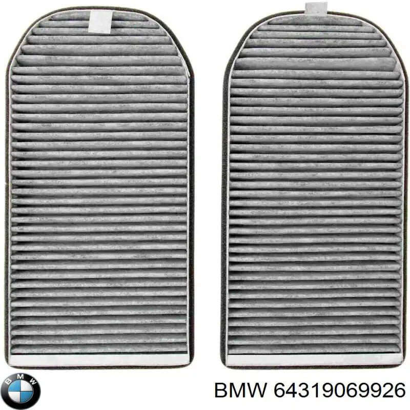 Filtro de cabina BMW 64319069926 precio, desde 31,03 EUR
