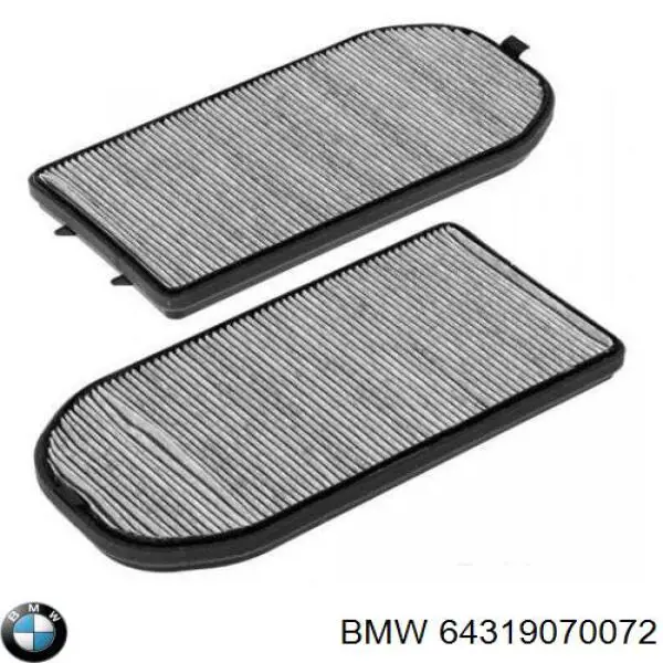 64319070072 BMW filtro habitáculo