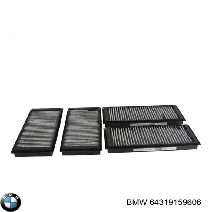 Filtro de cabina BMW 64319159606 precio, desde 24,93 EUR
