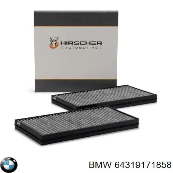 Filtro de habitáculo 64319171858 BMW