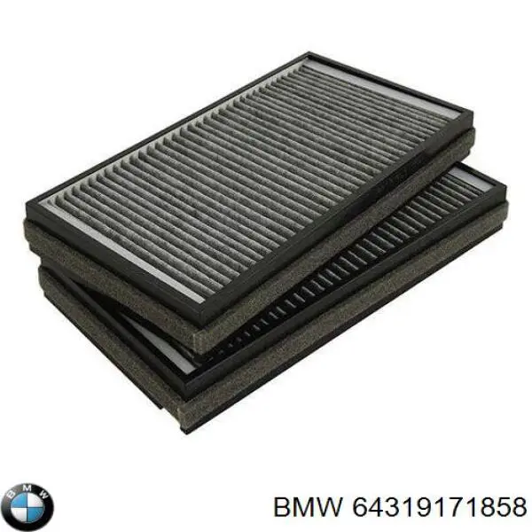 Filtro de cabina BMW 64319171858 precio, desde 18,45 EUR