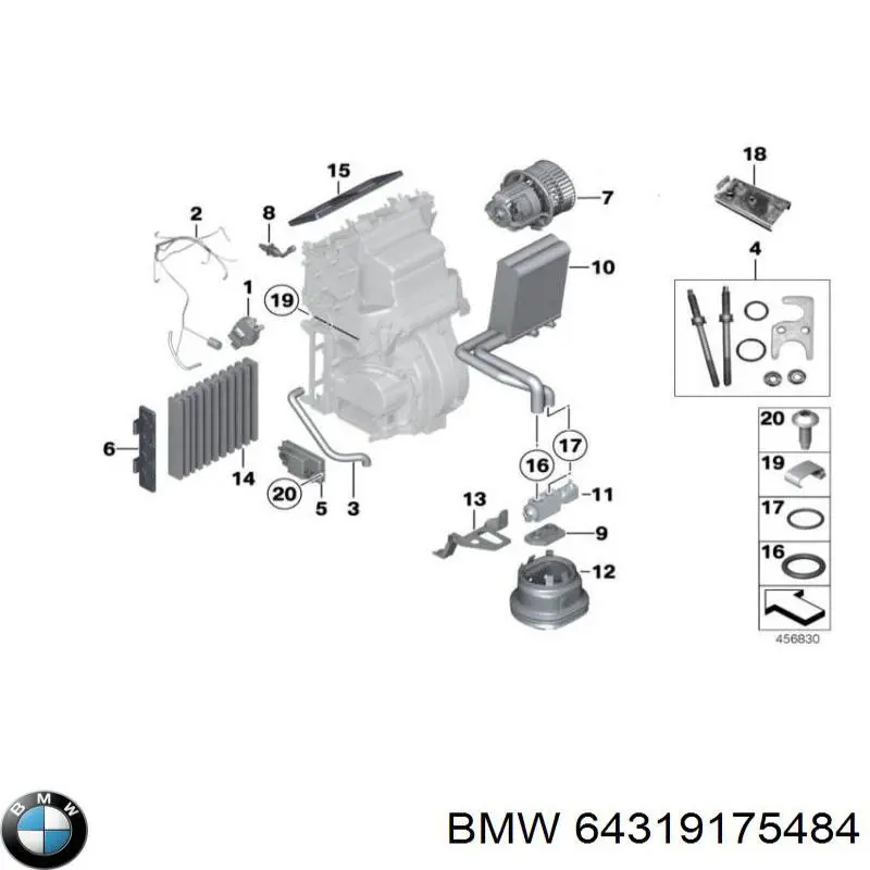 64319175484 BMW filtro habitáculo