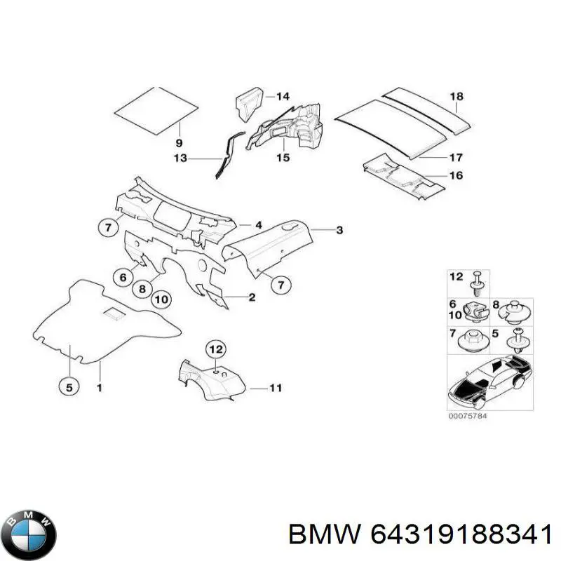 64319188341 BMW