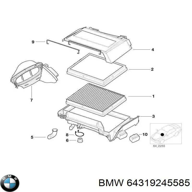 64319245585 BMW