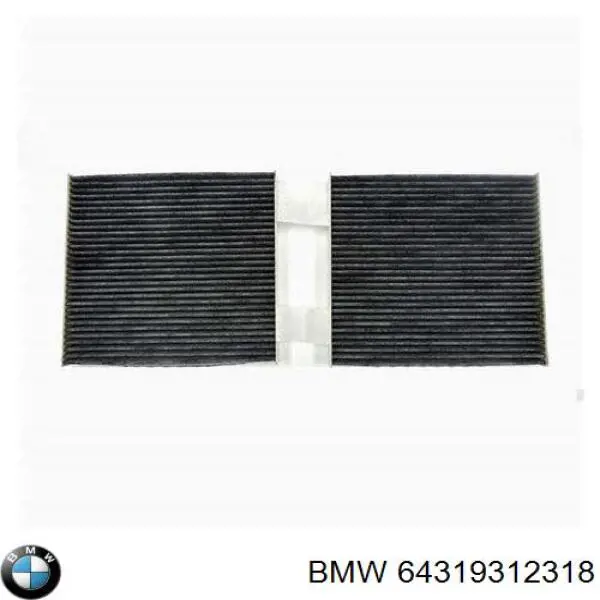 Filtro de cabina BMW 64319312318 precio, desde 18,21 EUR
