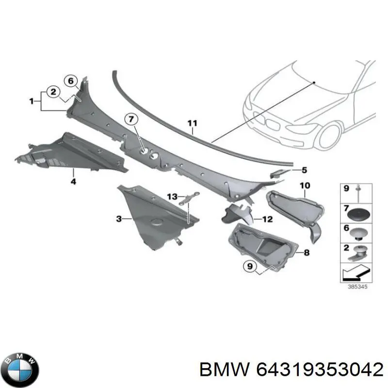 64319353042 BMW