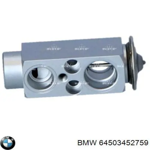 Válvula TRV, aire acondicionado  BMW 64503452759