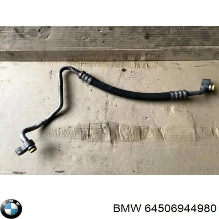 64506944980 BMW tubería de alta presión, aire acondicionado, de compresor aire acondicionado a condensador