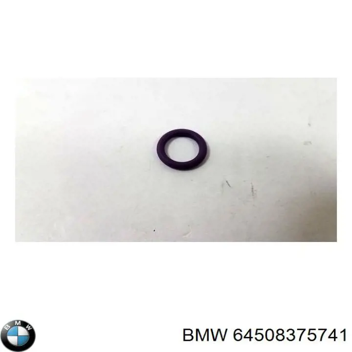 64508375741 BMW anillo de sellado de tubería de aire acondicionado
