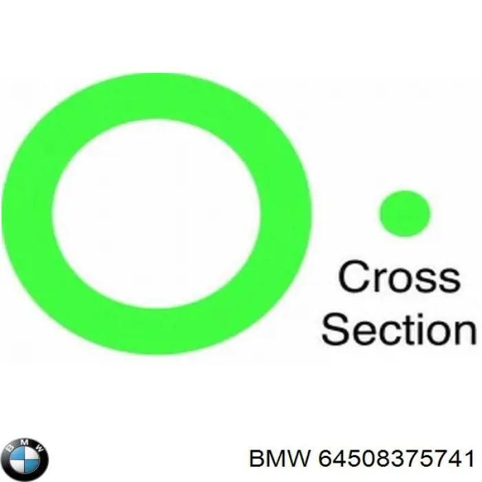 Anillo de sellado de tubería de aire acondicionado 90508320 General Motors