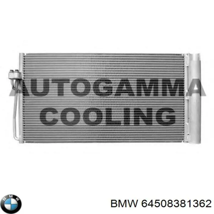 64508381362 BMW condensador aire acondicionado