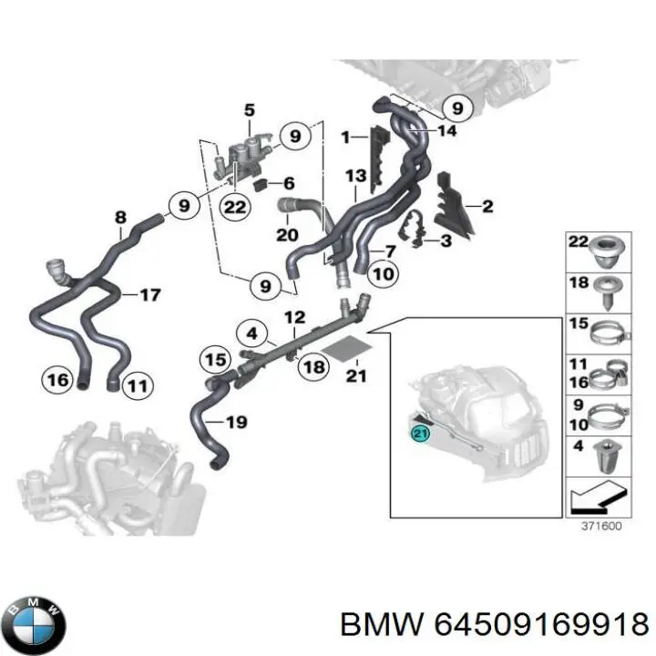 64509169918 BMW 
