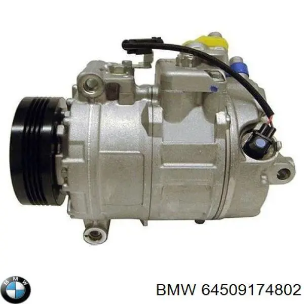 Compresor de aire acondicionado 64509174802 BMW