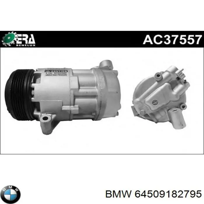 Compresor de aire acondicionado 64509182795 BMW