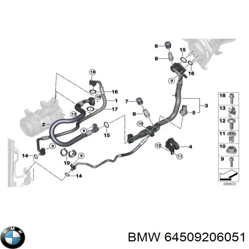 Comprar 64509206051 BMW 