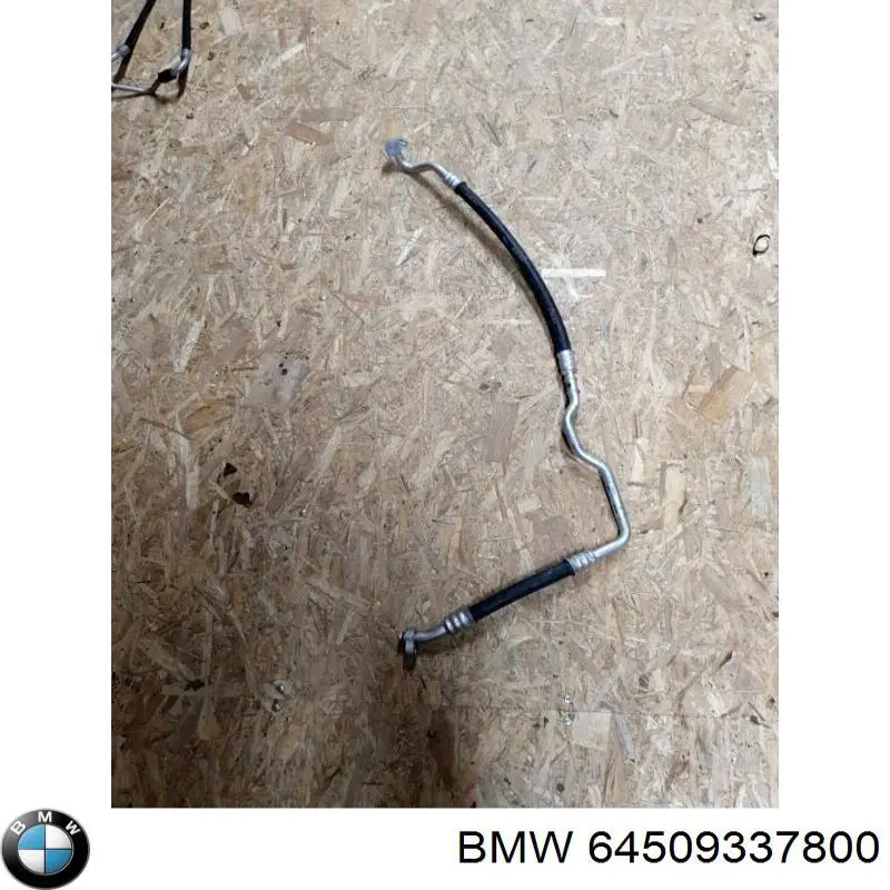 64509337800 BMW tubería de baja / alta presión, aire acondicionado, de evaporador a compresor