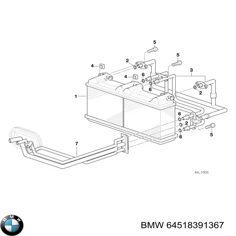  BMW 64518391367 precio, desde 187,58 EUR