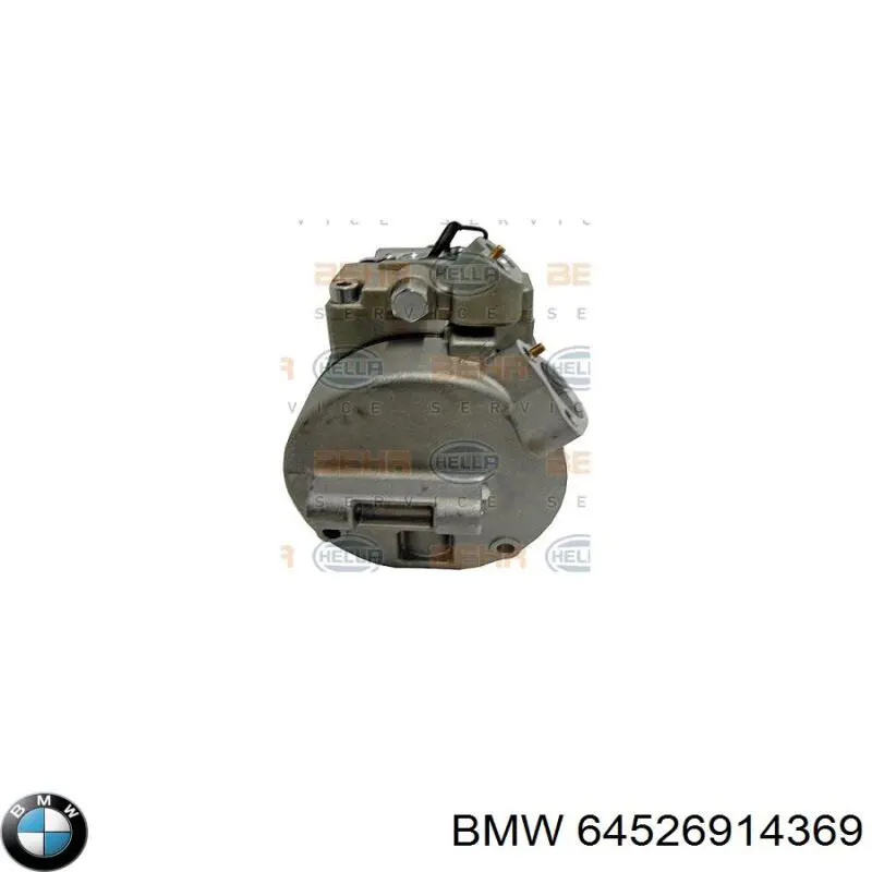 64526914369 BMW compresor de aire acondicionado