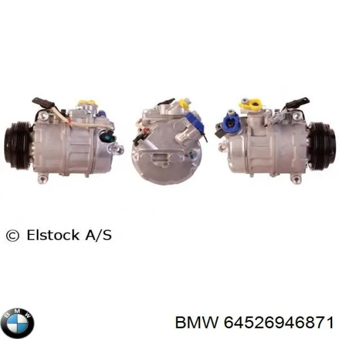 64526946871 BMW compresor de aire acondicionado