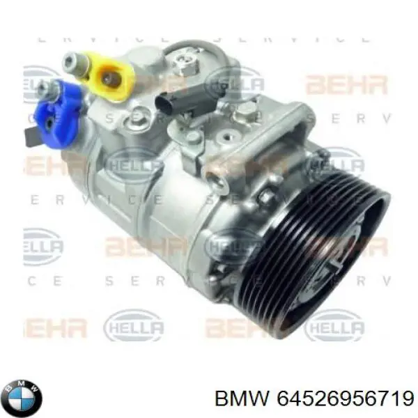 Compresor de aire acondicionado 64526956719 BMW