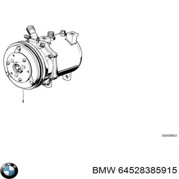 Comprar 64528385915 BMW Compresor de aire acondicionado coche