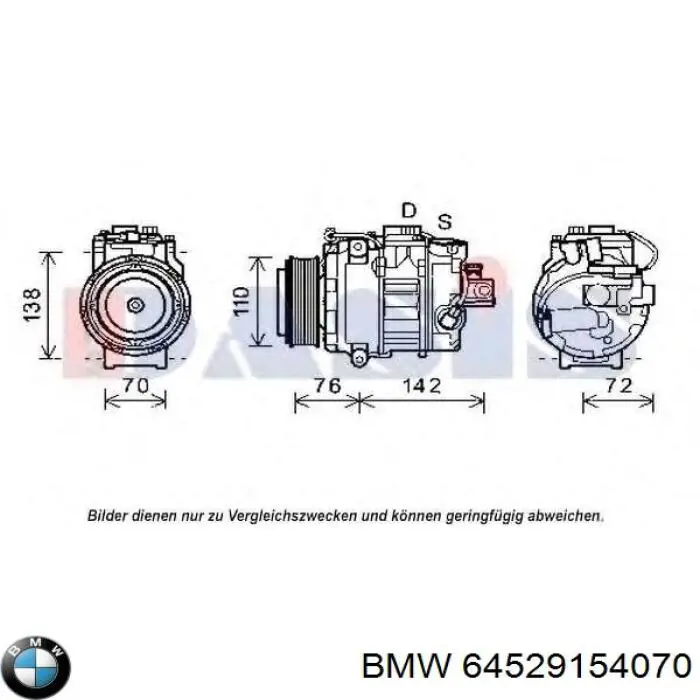 Compresor de aire acondicionado 814584 VALEO