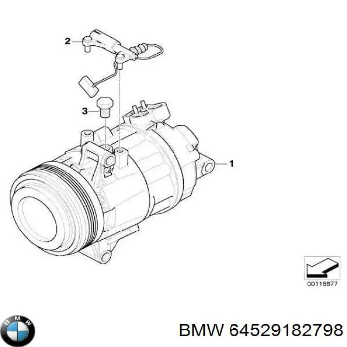 Compresor ac BMW 64529182798 precio, desde 306,92 EUR