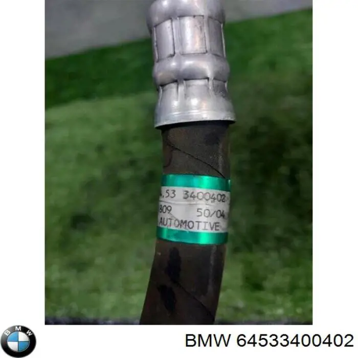 Tubería de alta presión, aire acondicionado, de compresor aire acondicionado a condensador para BMW X3 (E83)