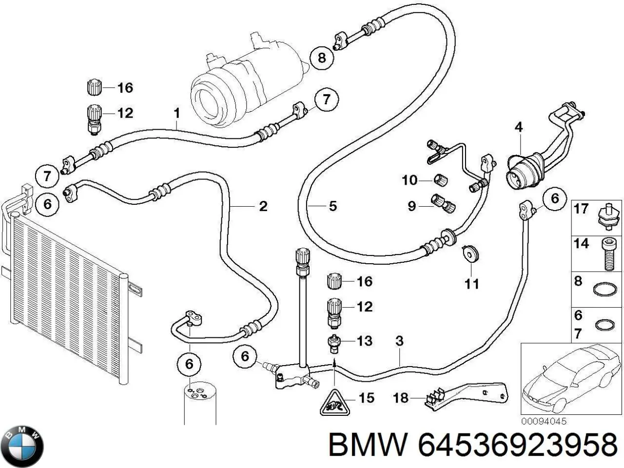 64536923958 BMW