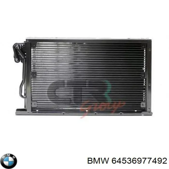 64536977492 BMW condensador aire acondicionado