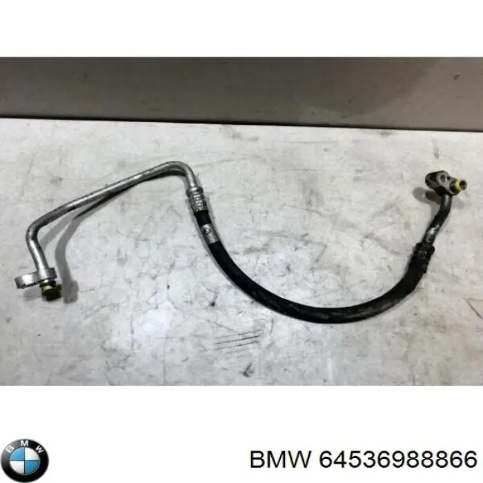 64536988866 BMW tubería de alta presión, aire acondicionado, de compresor aire acondicionado a condensador