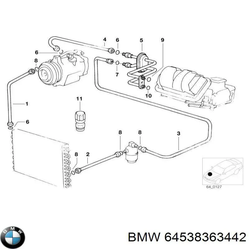 64538363442 BMW