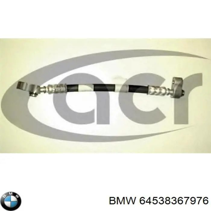 64538367976 BMW tubería de baja / alta presión, aire acondicionado, de condensador a secador