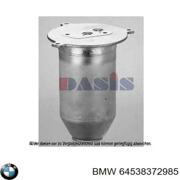 64538372985 BMW receptor-secador del aire acondicionado