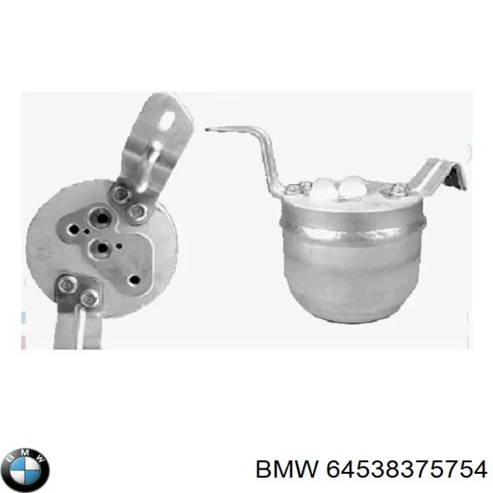 64538375754 BMW receptor-secador del aire acondicionado