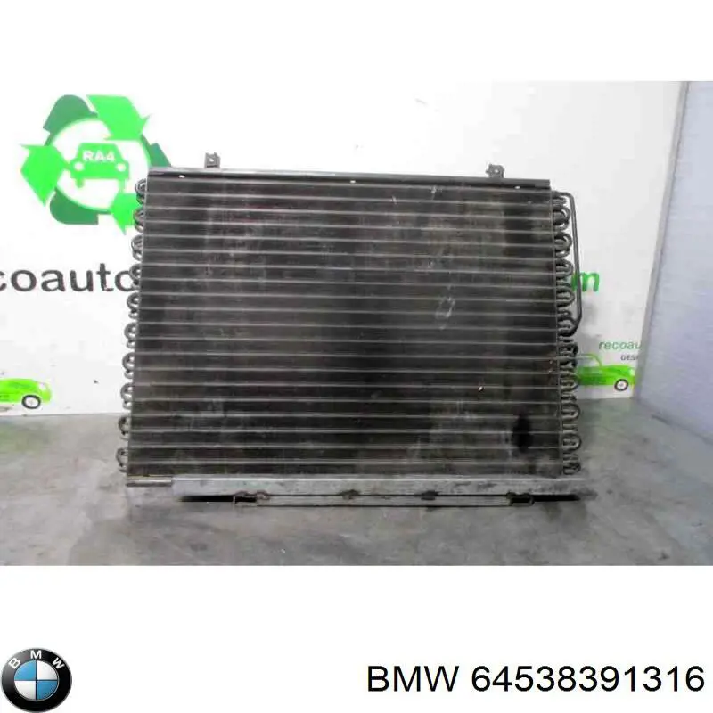 64538391316 BMW condensador aire acondicionado