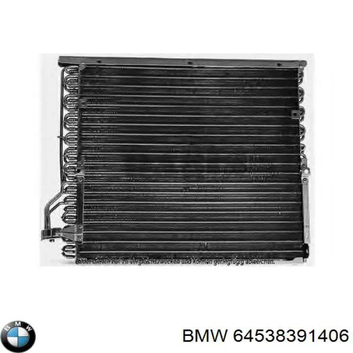 64538391406 BMW condensador aire acondicionado