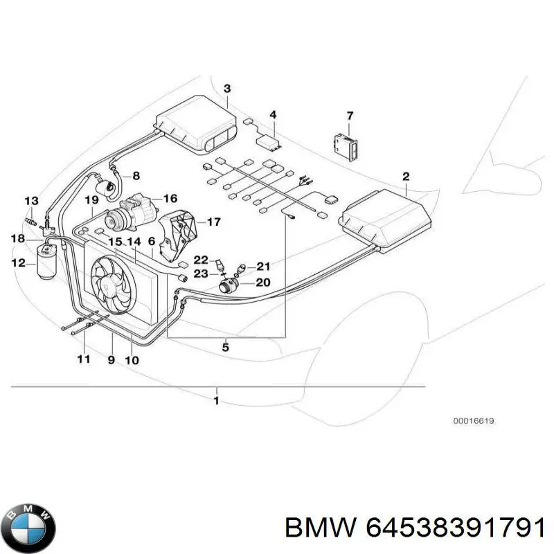 64538391791 BMW