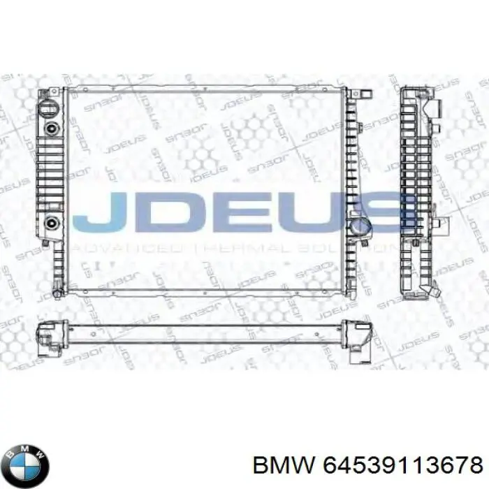 Comprar 64539113678 BMW Condensador de aire acondicionado
