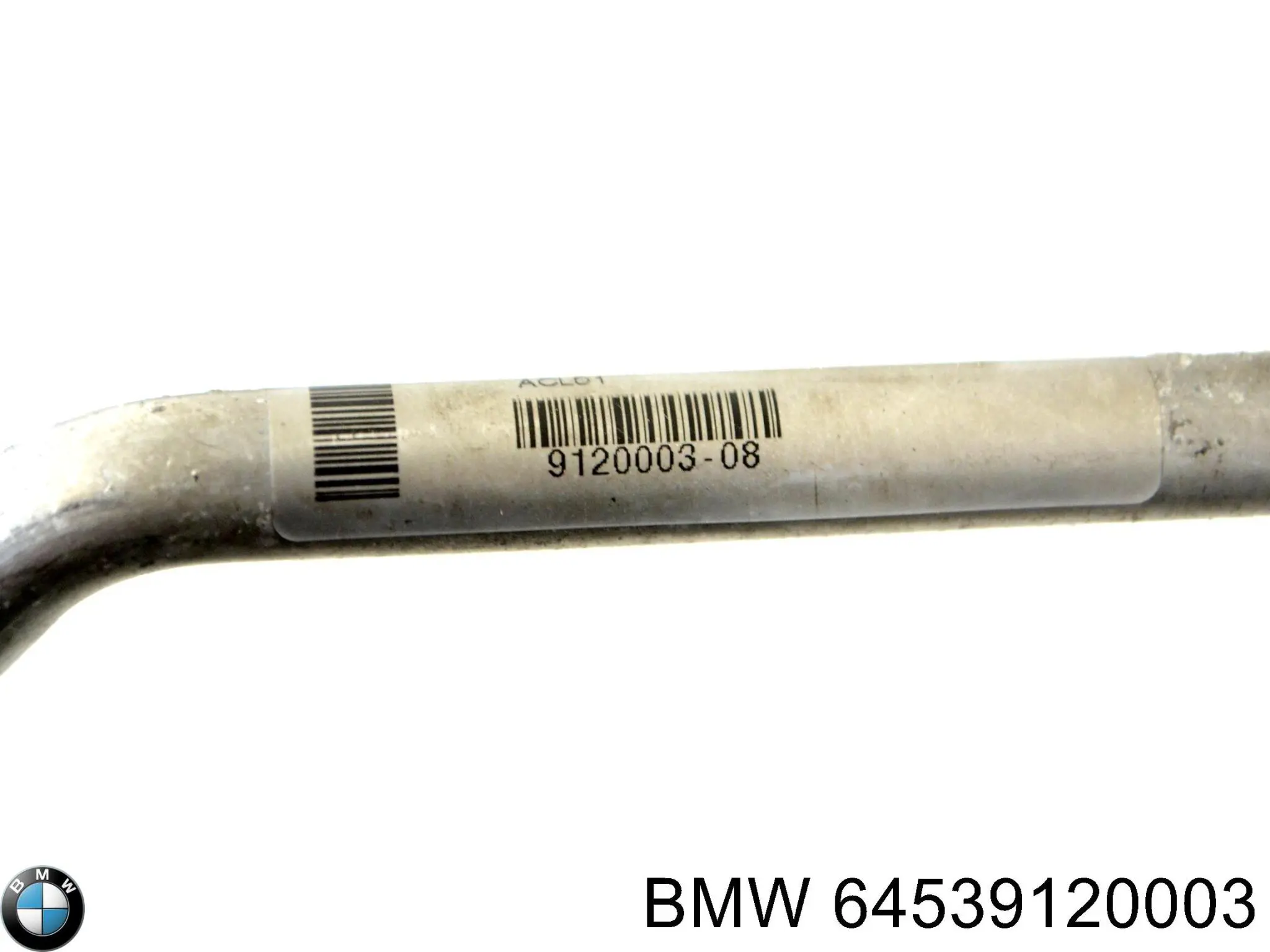 Manguera de aire acondicionado de condensador a evaporador BMW 64539120003