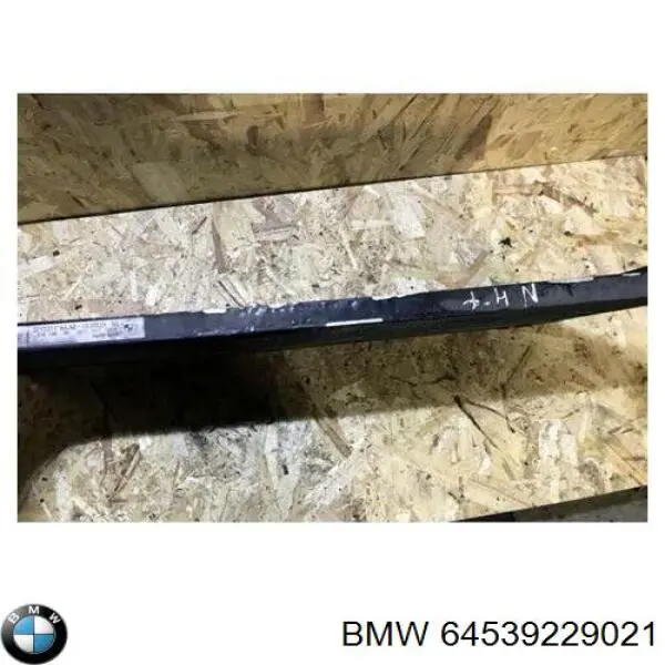 64539229021 BMW Radiador de aire acondicionado