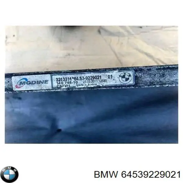 Aire acondicionado capacitor BMW 64539229021 precio, desde 63,75 EUR