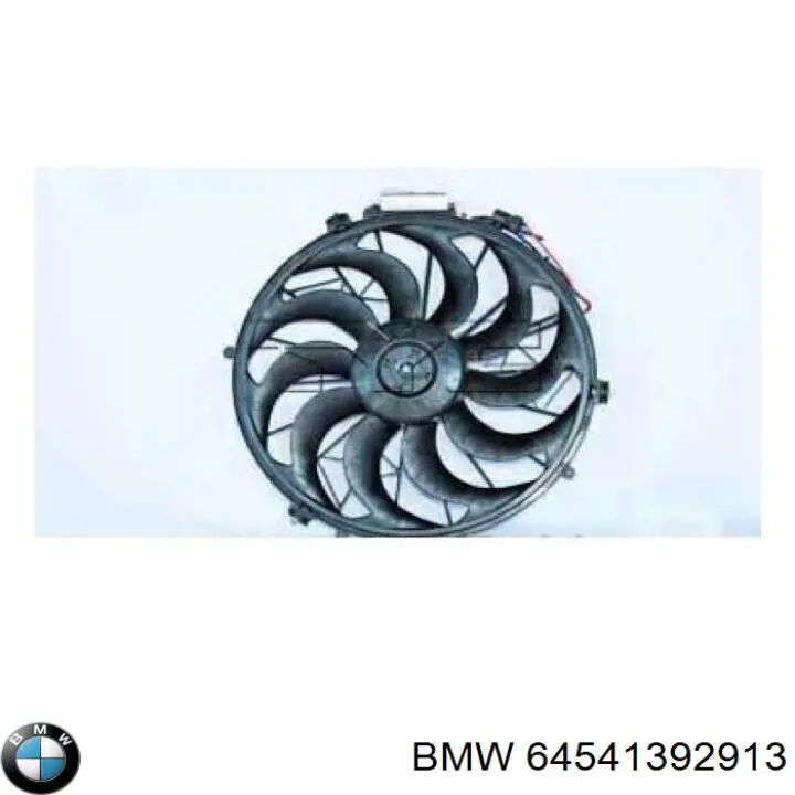 Ventilador para radiador de aire acondicionado 64541392913 BMW