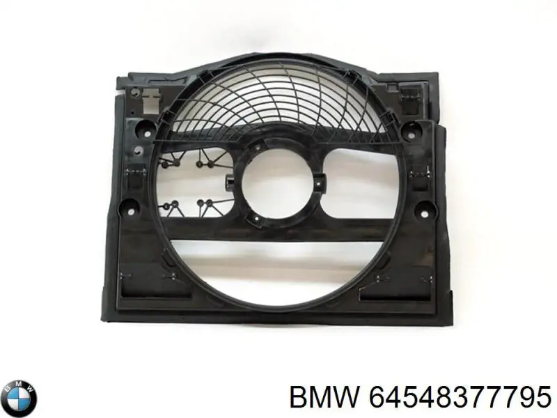 64548377795 BMW ventilador, refrigeración del motor